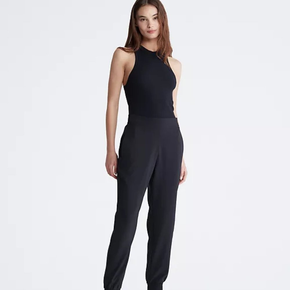 NWT - Calvin Klein Modern Commute Joggers, Size XS, Black